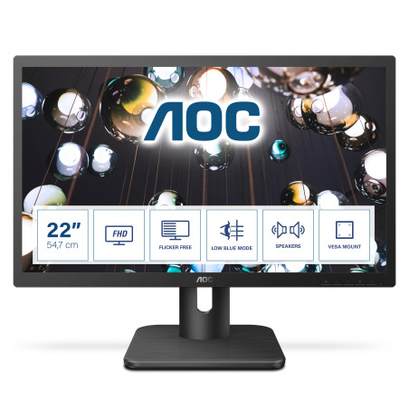 Ecran LED 22" AOC 22E1D Full HD