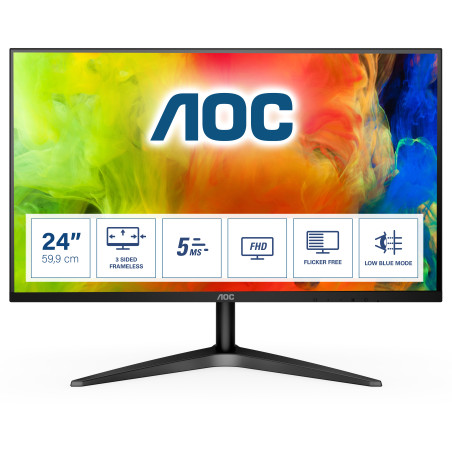 Ecran LED 24" AOC 24B1H Full HD