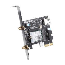 Carte Réseau PCI-Express Wifi & Bluetooth Gigabyte Aorus WBAX200 (AC2400)