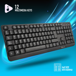 Clavier filaire NGS Funky V3 (Noir)
