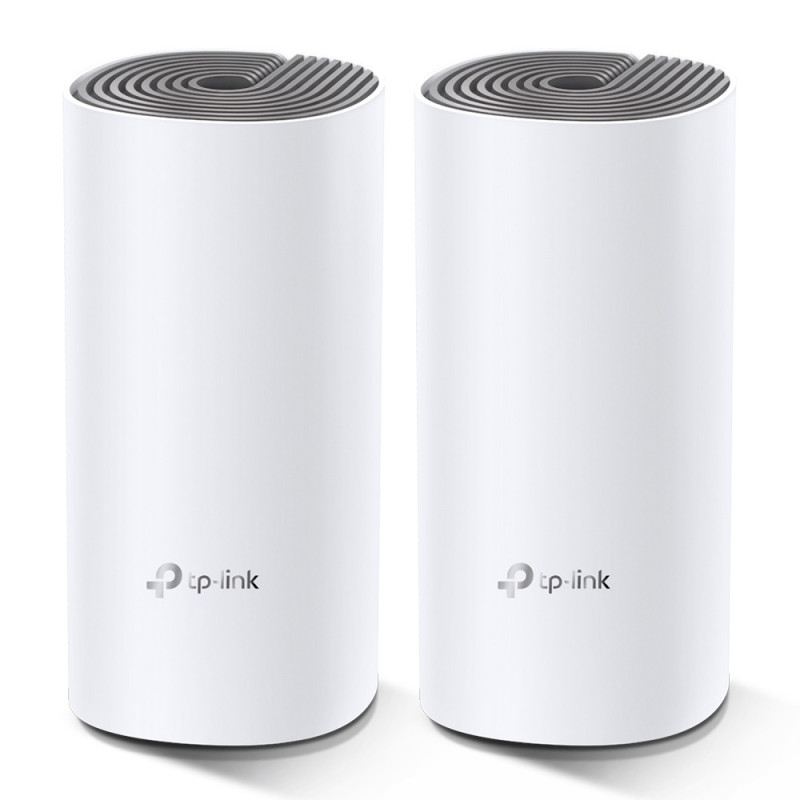 Système WiFi Mesh TP-Link Deco E4 AC1200 (2 pièces)