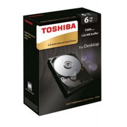 Disque Dur 3,5" Toshiba X300 6To (6000Go) - S-ATA
