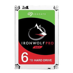 Disque Dur 3,5" Seagate IronWolf Pro 6To (6000Go) - S-ATA