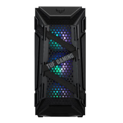 Boitier Moyen Tour ATX Asus Tuf Gaming GT301 RGB avec panneaux vitrés (Noir)