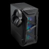 Boitier Moyen Tour ATX Asus Tuf Gaming GT301 RGB avec panneaux vitrés (Noir)