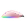 Souris filaire Gamer Mars Gaming MMAX RGB (Rose)