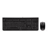 Pack Clavier - Souris Cherry DC-2000 Qwerty Espagnol (Noir)