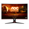 Ecran LED 27" incurvé AOC C27G2ZE Full HD (Noir Rouge) 240Hz