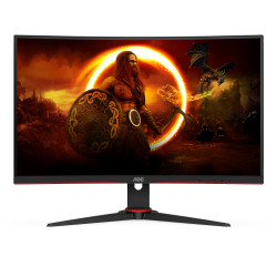 Ecran LED 27" incurvé AOC C27G2ZE Full HD (Noir Rouge) 240Hz