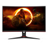Ecran LED 27" incurvé AOC C27G2ZE Full HD (Noir Rouge) 240Hz