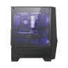 Boitier Moyen Tour ATX MSI Mag Forge 100M RGB avec panneau vitré (Noir)