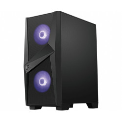 Boitier Moyen Tour ATX MSI Mag Forge 100M RGB avec panneau vitré (Noir)