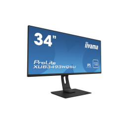 Ecran LED 34" (21 9) Iiyama ProLite XUB3493WQSU UWQHD (Noir)