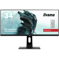 Ecran VA 34" Iiyama G-Master Red Eagle GB3461WQSU-B1 4K Ultra HD (Noir) 144Hz