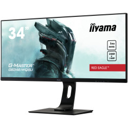 Ecran VA 34" Iiyama G-Master Red Eagle GB3461WQSU-B1 4K Ultra HD (Noir) 144Hz