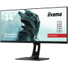 Ecran VA 34" Iiyama G-Master Red Eagle GB3461WQSU-B1 4K Ultra HD (Noir) 144Hz