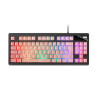 Clavier Gamer Mars Gaming MKAX RGB (Noir Rose)