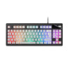 Clavier Gamer Mars Gaming MKAX RGB (Noir Blanc)