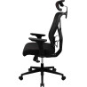 Fauteuil ergonomique ThunderX3 Yama3 (Noir Rouge)