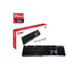 Clavier Gamer mécanique (Kailh Low Profile) MSI Vigor GK50 RGB (Noir)