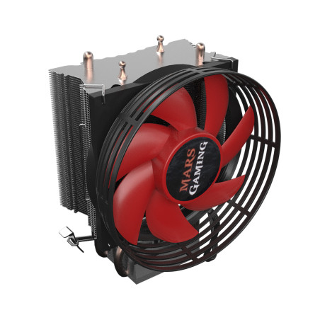 Ventilateur pour processeur Mars Gaming MCPU117 (Noir Rouge)