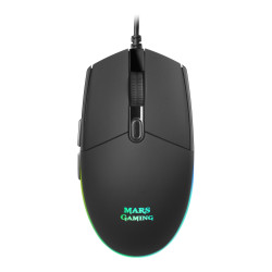 Souris filaire Gamer Mars Gaming MMG RGB (Noir)