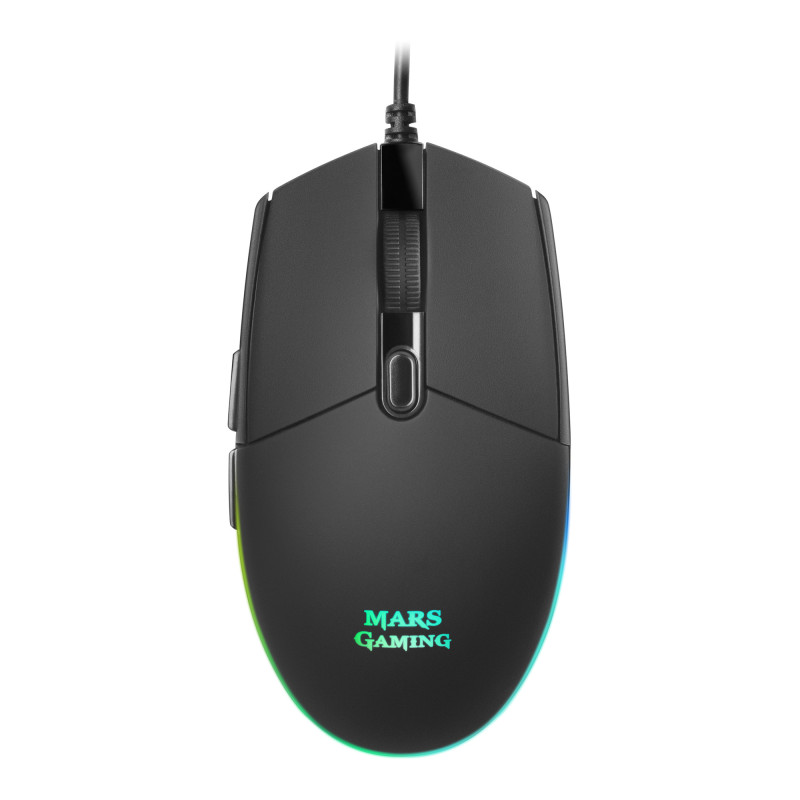Souris filaire Gamer Mars Gaming MMG RGB (Noir)