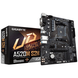 Carte Mère Gigabyte A520M S2H (AM4) Micro ATX