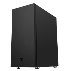 Boitier Moyen Tour ATX iTek Vertibra S210 RGB avec panneau vitré (Noir)