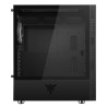 Boitier Moyen Tour ATX iTek Vertibra S210 RGB avec panneau vitré (Noir)