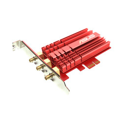 Carte Réseau PCI-Express Wifi & Bluetooth Asus PCE-AC68 (AC1900)