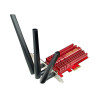 Carte Réseau PCI-Express Wifi & Bluetooth Asus PCE-AC68 (AC1900)