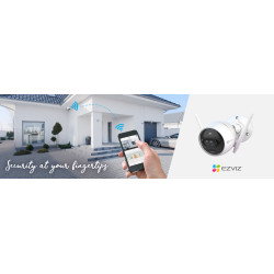 Caméra IP extérieur Ezviz C3X Full HD - IR30m  (Blanc)