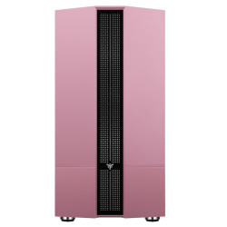 Boitier Mini Tour Micro ATX iTek Liflig P41 RGB avec panneau vitré (Rose)