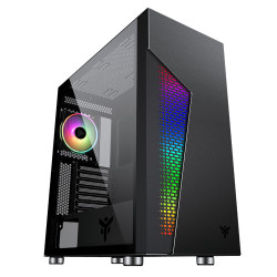 Boitier Grand Tour E-ATX iTek Majes 30 RGB avec panneau vitré (Noir)