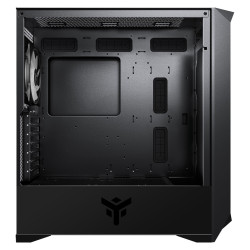 Boitier Moyen Tour ATX iTek Vertibra Y210 RGB avec panneau vitré (Noir)