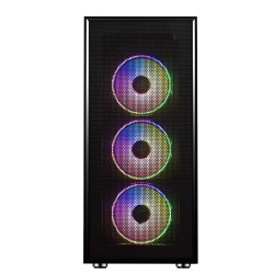 Boitier Moyen Tour ATX iTek Vertibra H210 RGB avec panneau vitré (Noir)