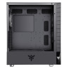 Boitier Moyen Tour ATX iTek Vertibra Q210 RGB avec panneaux vitrés (Noir)