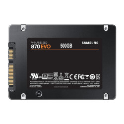 Disque SSD Samsung 870 Evo 500Go - S-ATA 2,5"