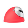 Souris sans fil Bluetooth ergonomique pour droitier R-Go He Sport (Gris Rouge)