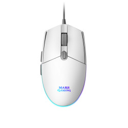 Souris filaire Gamer Mars Gaming MMG RGB (Blanc)