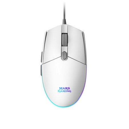 Souris filaire Gamer Mars Gaming MMG RGB (Blanc)