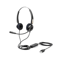 Casque avec micro Urban Factory HBV01UF (Noir)
