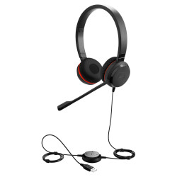 Casque Micro Jabra Evolve 20 MS Stereo USB (Noir)