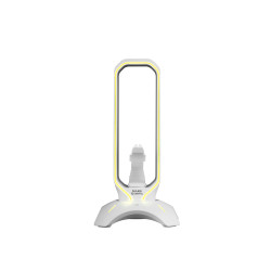 Support Casque Mars Gaming MHHPRO W RGB (Blanc)