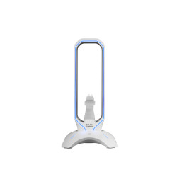 Support Casque Mars Gaming MHHPRO W RGB (Blanc)