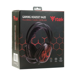 Casque Gamer filaire iTek H420 7.1 RGB (Noir)