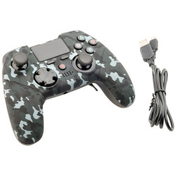 Manette de jeu sans fil iTek Evocon ADV B01 (Motif Camouflage Noir)