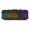 Pack 4 en 1 Gamer (Clavier Souris Casque Tapis) Mars Gaming MCPRGB2 RGB (Noir)