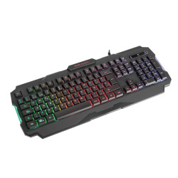 Pack 4 en 1 Gamer (Clavier Souris Casque Tapis) Mars Gaming MCPRGB2 RGB (Noir)
